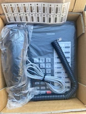 Brand New Toshiba DKT-3220S 20-button Speaker Phone Charcoal Color In Original