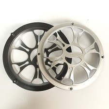 2 Pcs 6.5" Universal Silver ABS Speaker Cover Grill For Car Audio DJ PA Speakers