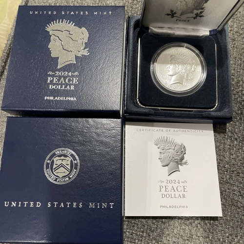 2024 Peace Silver Dollar Uncirculated 24XH