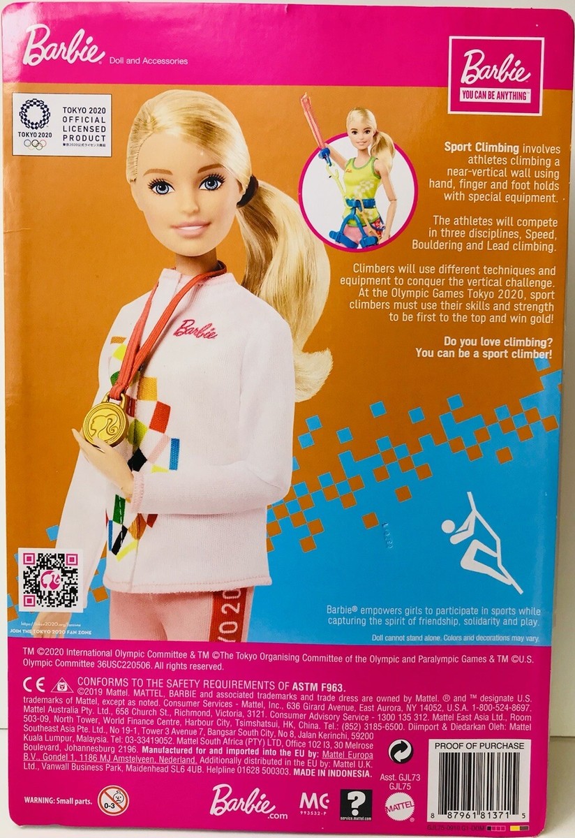Barbie GJL75 Sport Climber Doll for sale online | eBay