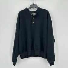 Zero Restriction Golf Outerwear Jacket Mens Large Black Wind Stopper Outdoor