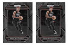 2023 PRIZM WNBA BASKETBALL ANGEL McCOUGHTRY #75 LOT OF 2,ATLANTA DREAM