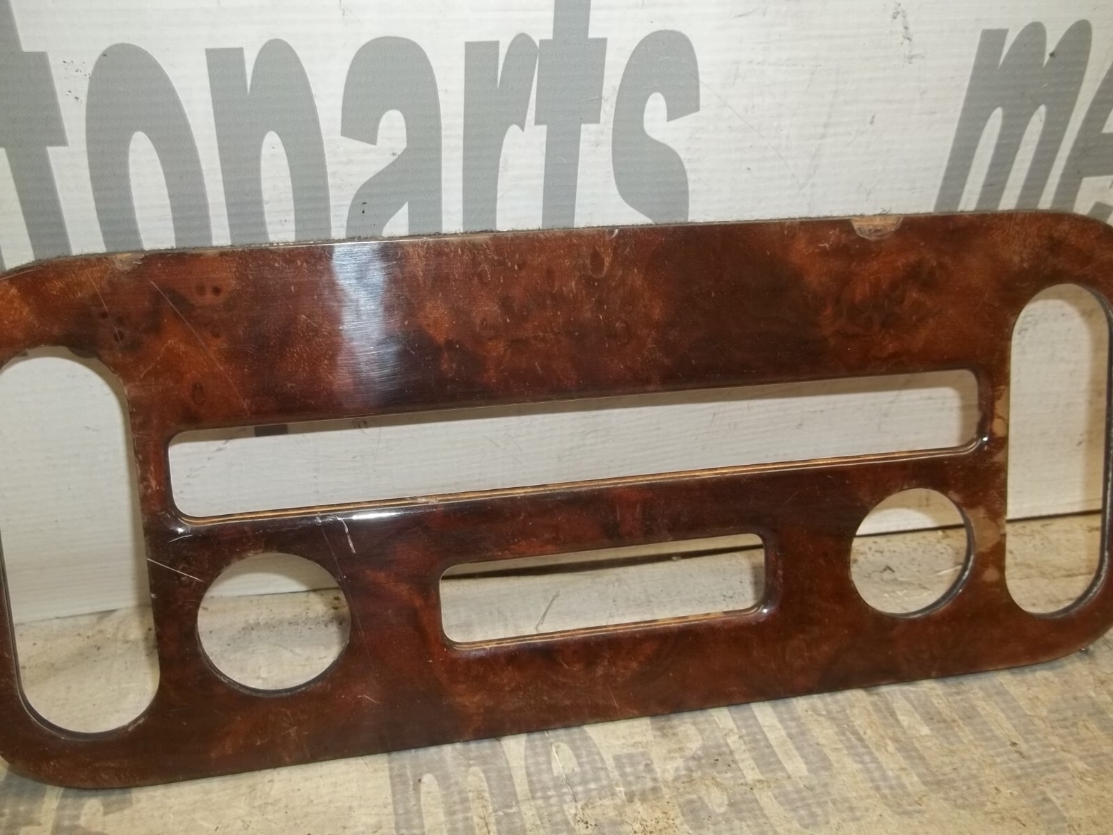 07-12 Bentley Continental Gtc OEM Overhead Dome Light Trim Wood Bezel Molding