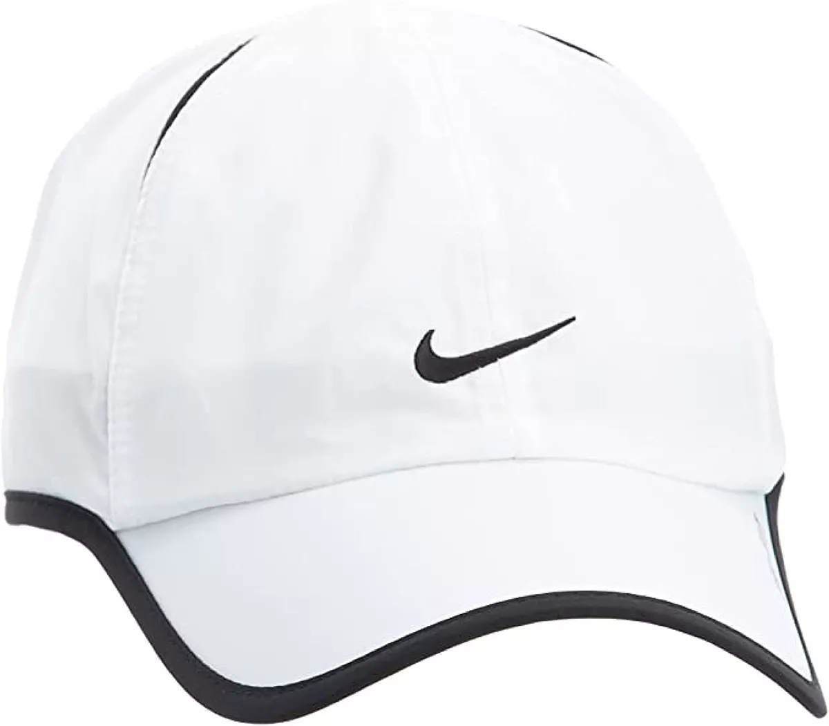 Discreet Banyan opstelling Nike Aerobill Featherlight Dri-Fit White Unisex Running Tennis Cap  CI2662-100 | eBay