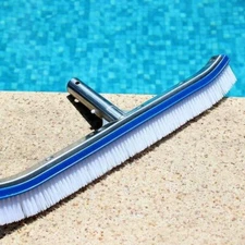 2 pack Heavy Duty Aluminum Swimming Pool Floor & Wall Brush - 18 inch
