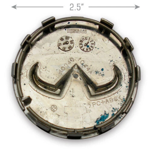 Tapa central Infiniti Q50 Q60 Q70 QX50 QX60 X70 403431CA4A rueda OEM negra Foto 2 de 2