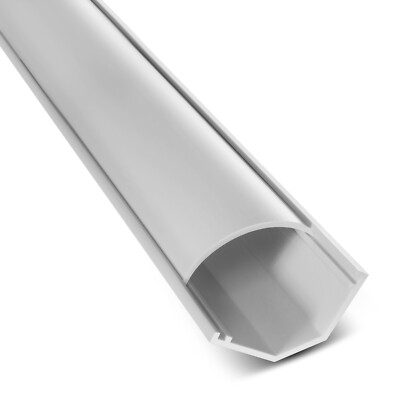 Kabelkanal Maclean Weiß 1,5m 73x42mm MCTV-577