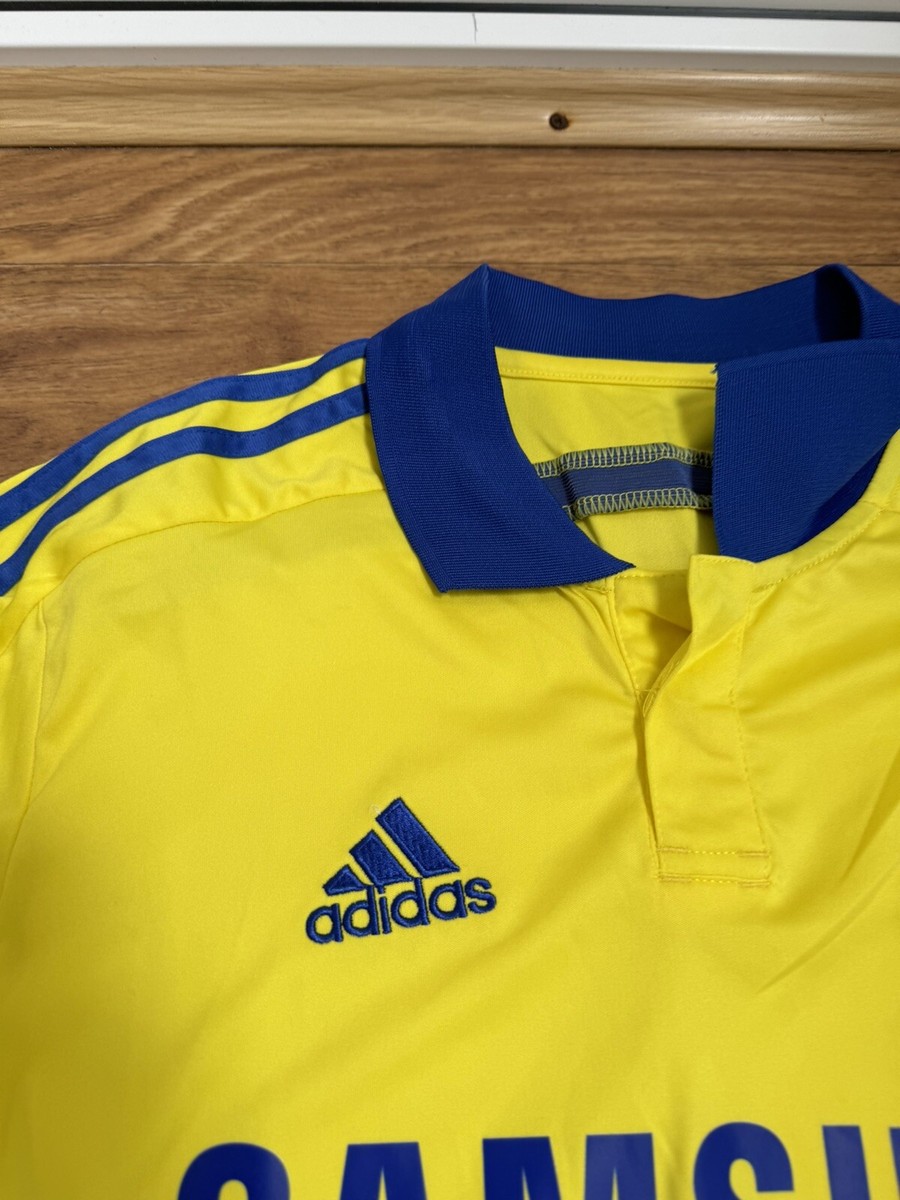 14-15 CHELSEA FCアウェイユニ　adidas Oサイズ　黄色 adidas Chelsea Away Jersey 14 Yellow/B – Best Buy Soccer