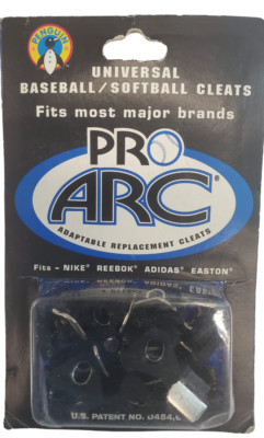Penguin Pro Arc Universelle Baseball-Softball Ersatzstollen Schwarz