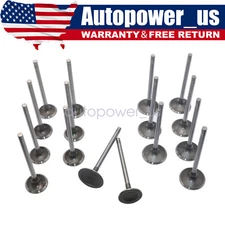 Intake Exhaust Valves Fit 2007-2017 Chevrolet Buick Saturn 2.0L 2.4L