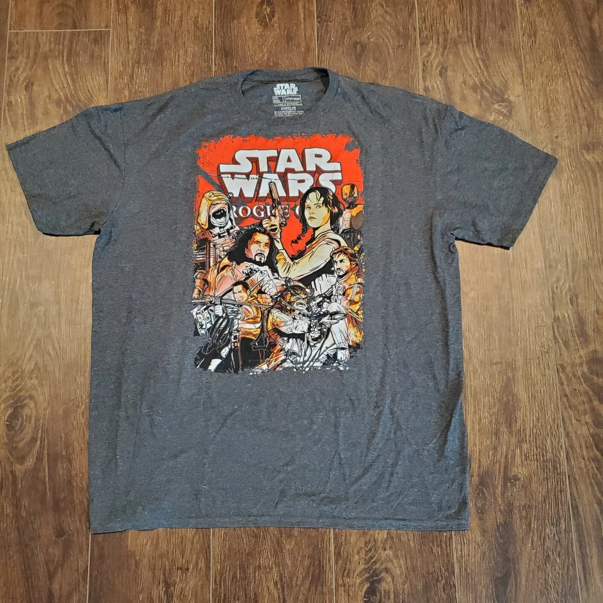 Homme STAR WARS Jerry Leigh Noir T-Shirt Taille M