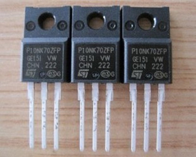 Transistor STP10NK70ZFP / P10NK70ZFP TO220 - Neuf Sous Blister - Électronique