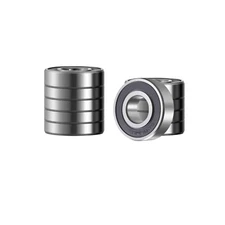 10 PCS 6203 2RS Rubber Sealed Miniature deep Groove Ball Bearings (17x40x12mm)