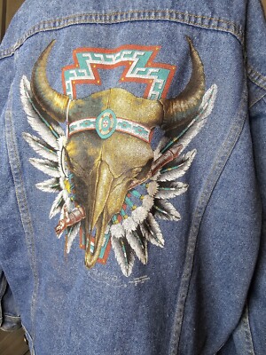 90s〜 ウエスタンジャケット 刺繍 馬 Vintage 90s First Choice Western Jean Jacket sz Large | eBay