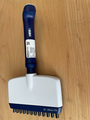 Rainin Pipet-lite XLS Pipettor pipet LTS pipet multichannel L200 200ul 12 wds