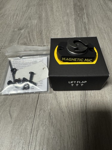 New Magnetic Mic MMSU-1 Microphone Mounting Clip. Free US Shipping - Zdjęcie 2 z 3
