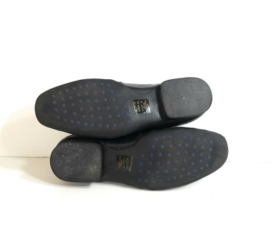 Robert Wayne Black Slip-On Moc Toe Loafers with Silver Accent Robert wayne loafers - Gem main image 4