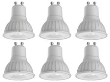 6 x Megaman 140500 Dimmable LED GU10 PAR16 Bulbs 36° 2700K Warm White