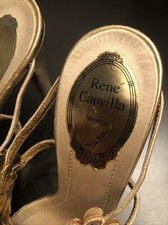 Rene Caovilla Jeweled Heels