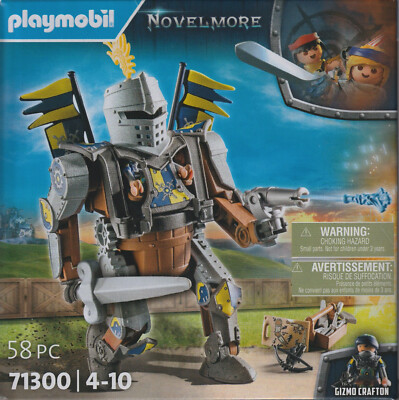 PLAYMOBIL NOVELMORE 71300 GIZMO CRAFTON - KAMPFROBOTER Neu