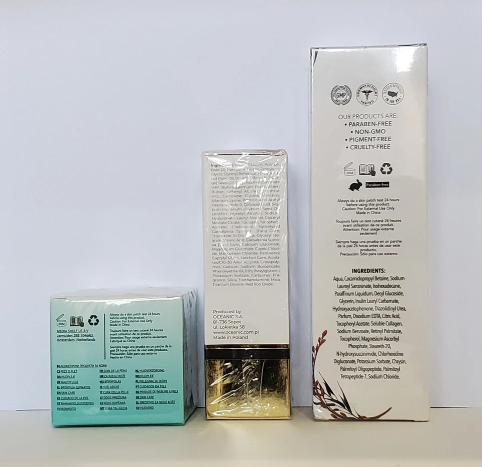 VIVO Per Lei Revival Marine Crema para Toda la Piel + Suero Facial Péptido + Colágeno Limpio Foto 3 de 4