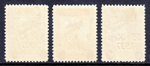 TACCHINO — SCOTT C6-C8 — 1937 SET SUPPLEMENTO POSTA AEREA — MH — SCV $55 - Foto 2 di 2