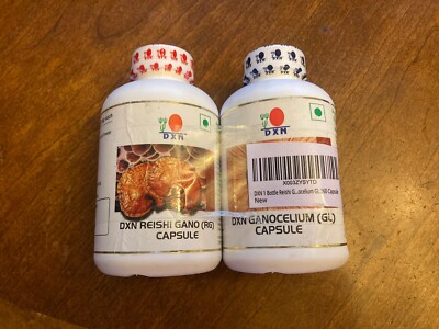 DXN Reishi Gano And Ganocelium 360 Capsules Each Exp 2026 New/sealed  READ!!!