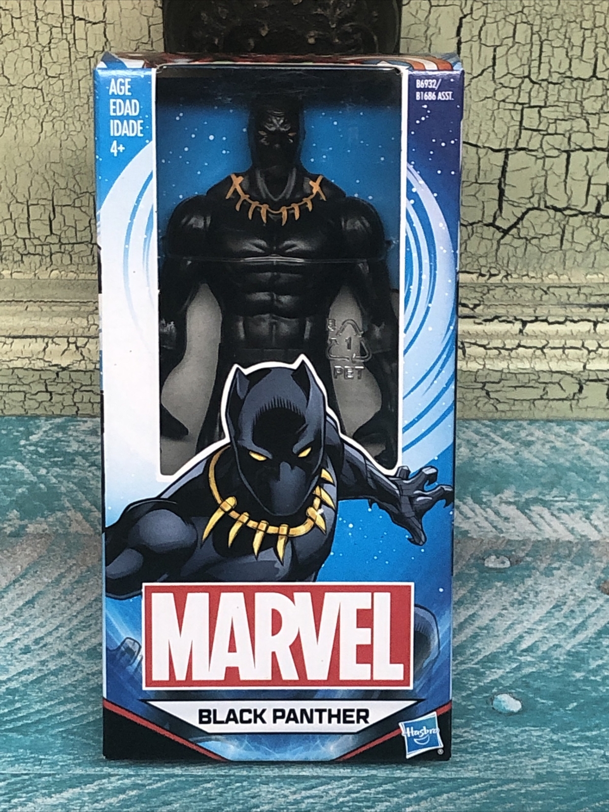 Black Panther Hasbro Marvel Avengers 6" Action Figure( FAST 