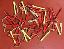 VINTAGE PLASTIC HAIR CURLER PERM ROD ROLLERS LOT