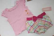 Gymboree Baby Seahorse Girls Size 3-6 Months NWT NEW Outfit Top Shorts