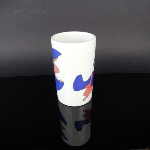 seltene STEN LYKKE MADSEN Design Vase, Bing & Grondahl B&G Porzellan, Denmark - Bild 5 von 11