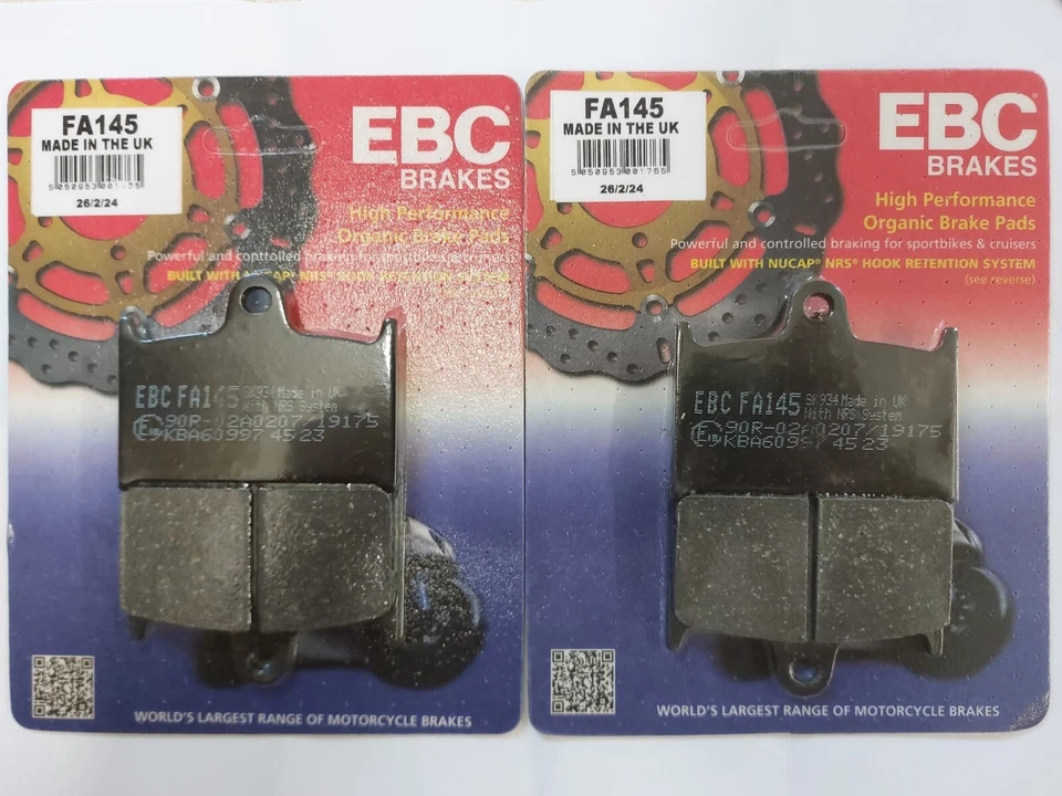 EBC Front Brake Pads For Suzuki GSF1200 Bandit 1997 to 2000 - Image 2 of 4