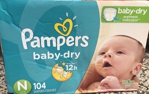 pampers baby dry newborn 104
