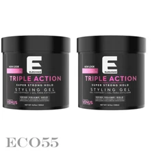 Elegance hair gel triple action venus styling 16.9fl oz/ 500ml each 2 packs