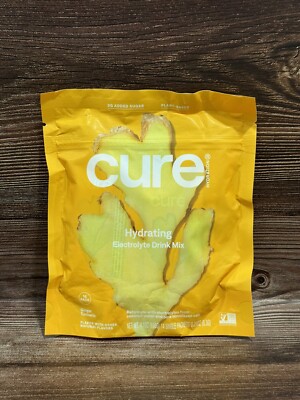 Cure Hydrating Electrolyte Mix | Powder for Dehydration Relief Ginger Turmeric