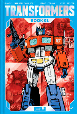 アメコミ　トランスフォーマー　ハードカバー TRANSFORMERS DELUXE HC BOOK (AUTOBOT COVER) ~ IMAGE SKYBOUND