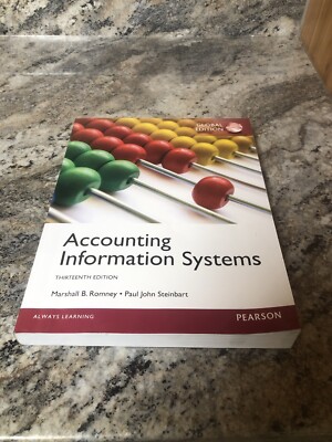 Pearson Accounting Information Systems 13th Global Edition By Romney ...
