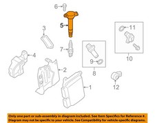 MITSUBISHI OEM 17-24 Outlander PHEV Ignition System-Ignition Coil 1832A083