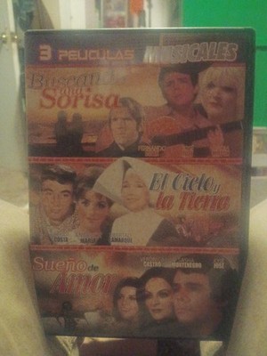Buscando Una Sorisa / El Cielo Y La Tierra / Sueno De Amor - DVD VG