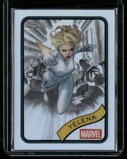 2025 Topps Chrome Marvel #83 Yelena Refractor