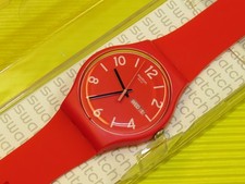 Swatch New Gent - BACKUP RED  - SUOR705 - in NEU & OVP