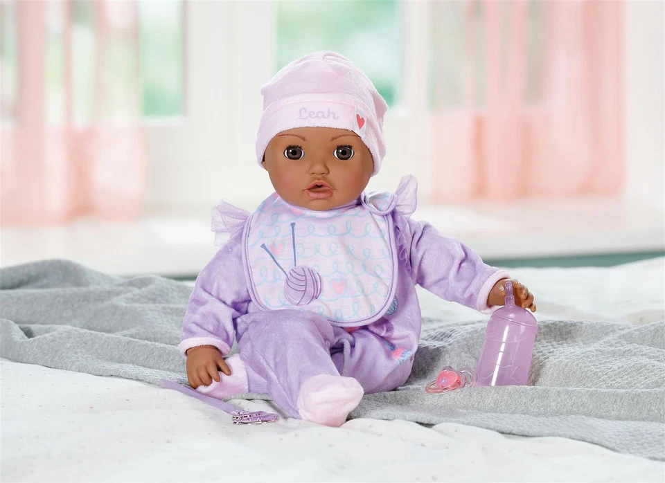 Baby Annabell Interactive Poseable Leah 43cm Doll with Accessories - Image 4 of 4