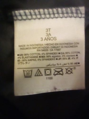 Grey Old Navy Leggings Size 3T Great Condition - Picture 4 of 4