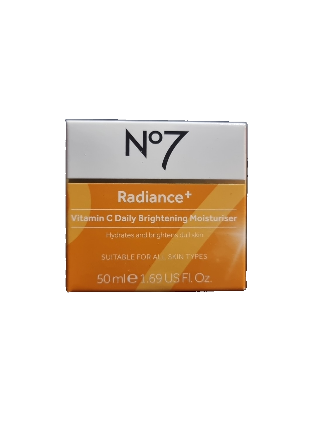 No7 Radiance+ Vitamin C Daily Brightening Moisturiser 50ml New Boxed