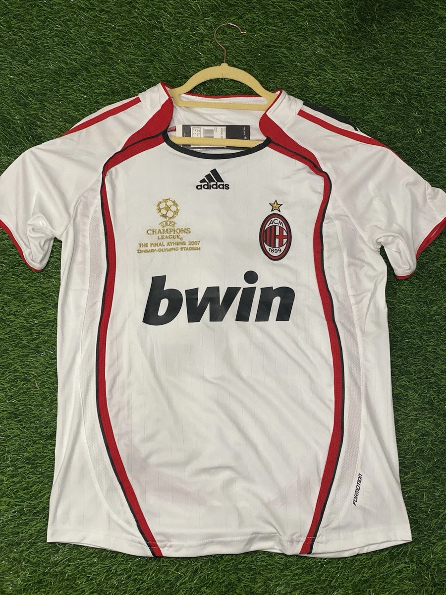 AC Milan White International Club Soccer Fan Apparel and Souvenirs