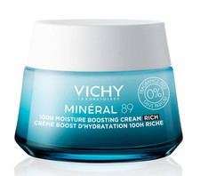 Vichy Min ral 89 100H Moisturizing Rich Boost Cream, NEW