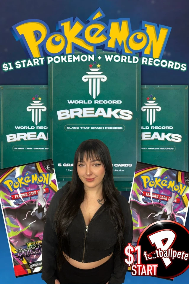 🏆$1 START POKEMON + WORLD RECORDS!🏆 W/ROSE