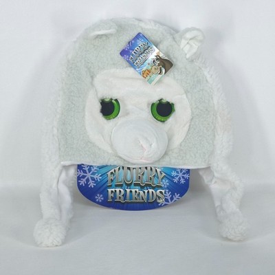 Flurry  Friends Sara The Sheep Plush Mask Hat Furry Costume Gift Rave Festival