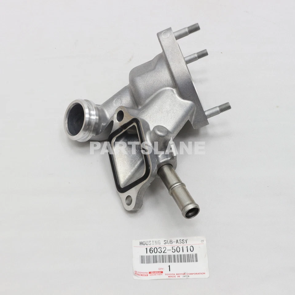 Carcasa de entrada de agua OEM 16032-50110 Toyota Land Cruiser Tundra Lexus LX470 Foto 3 de 3