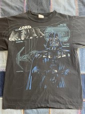 Vintage 90s Star Wars Lord Vader Darth Vader Movie Promo T-Shirt Youth Kids L
